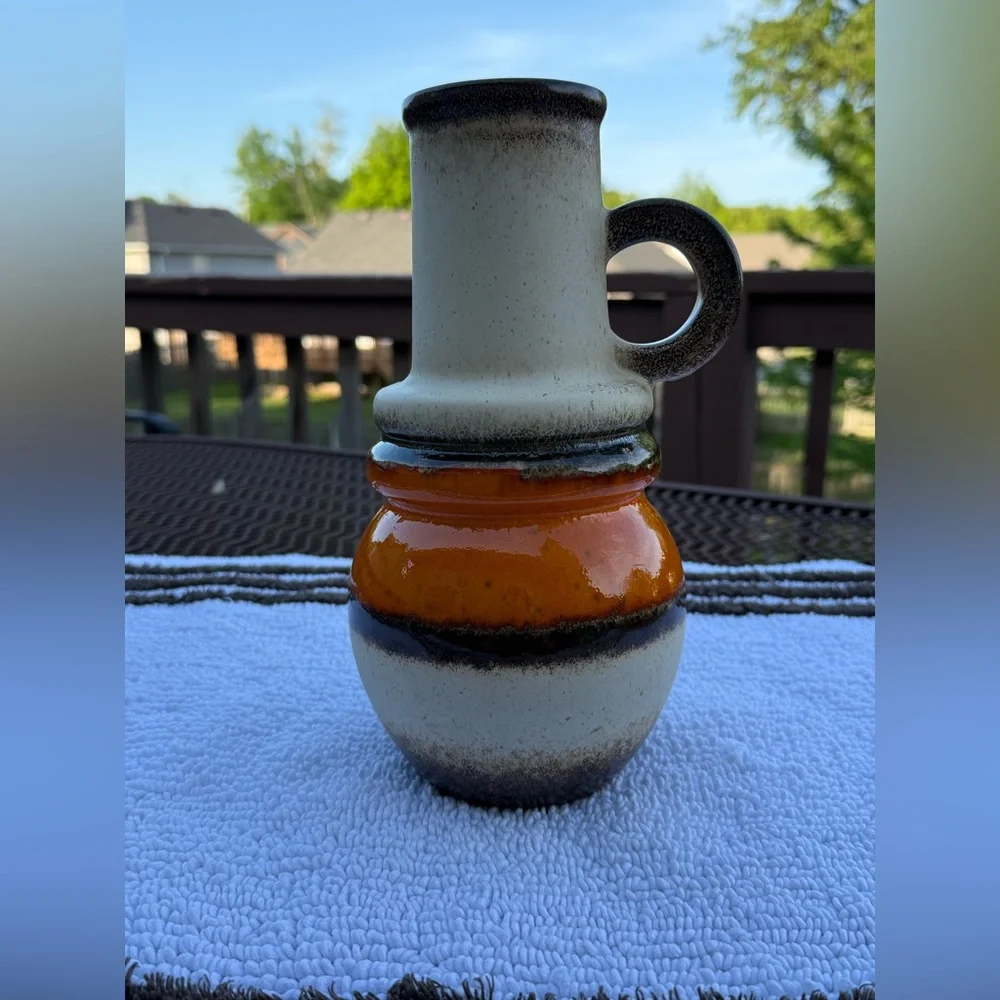 Krug Keramik Scheurich 1960s - 1970s ~Vase 428-26 ~ West Germany Vintage